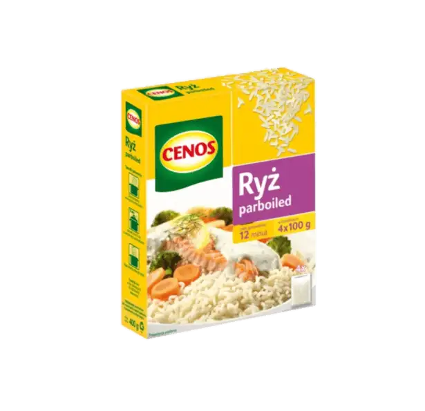 Cenos Ryż Parboiled 400 g (4 × 100 g)