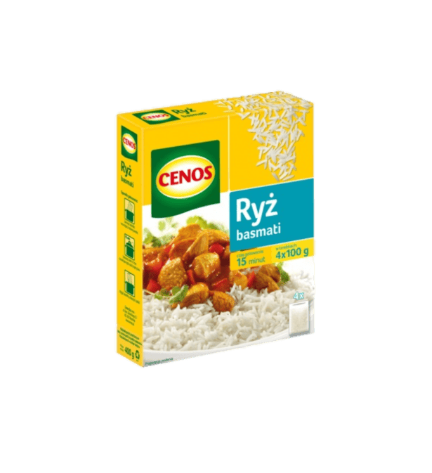 Cenos Ryż Basmati 400 g (4 × 100 g)