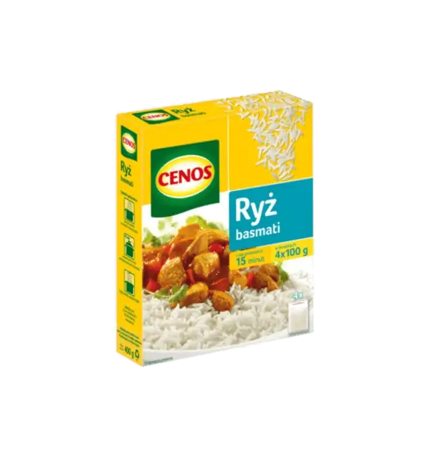 cenos ryzo basmati Cenos Ryż Basmati 400 g (4 × 100 g)
