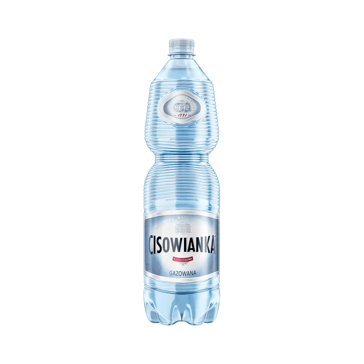 Cisowianka Naturalna Woda Mineralna Gazowana 1,5 l