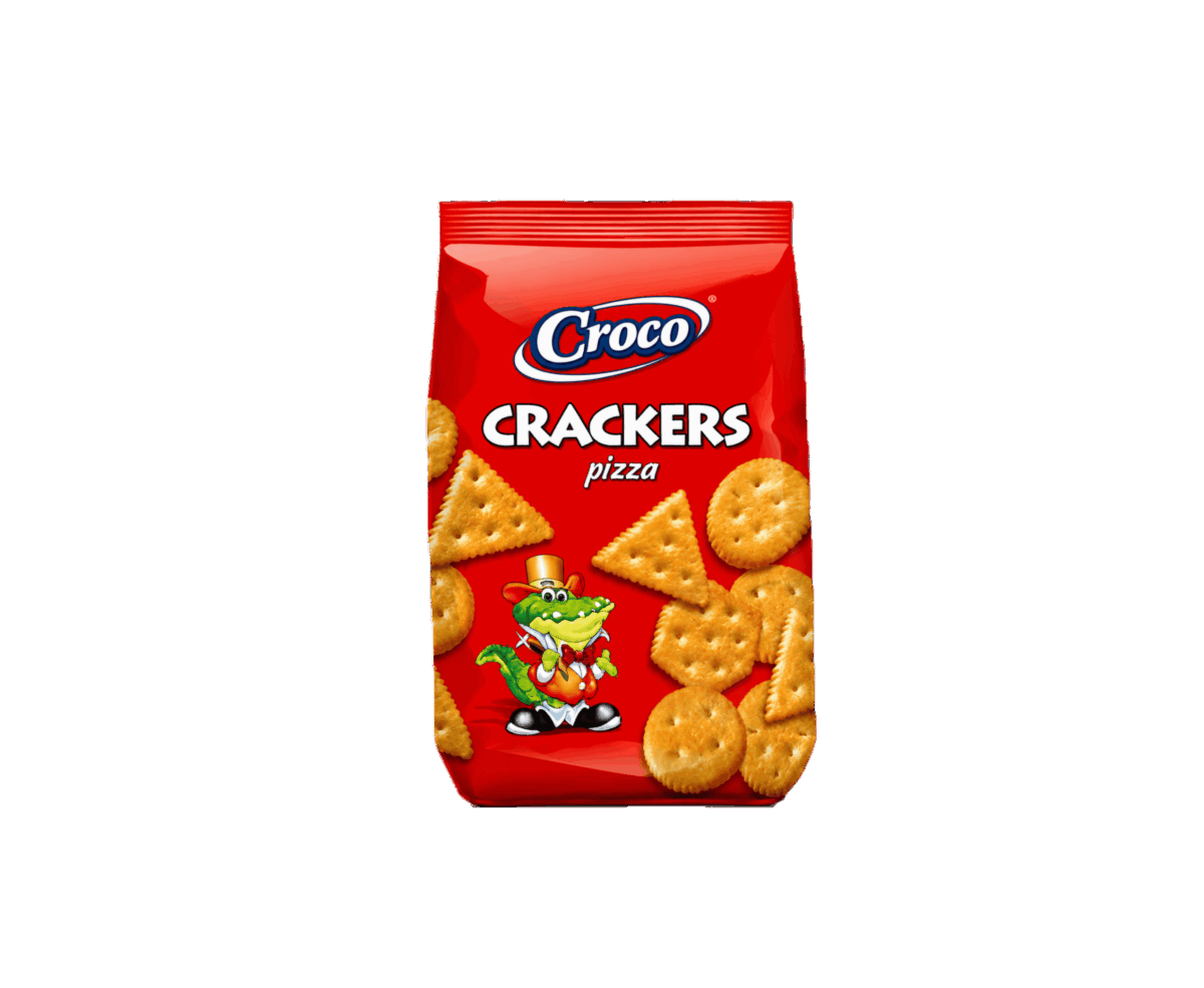 Croco Krakersy o Smaku Pizzy 100 g
