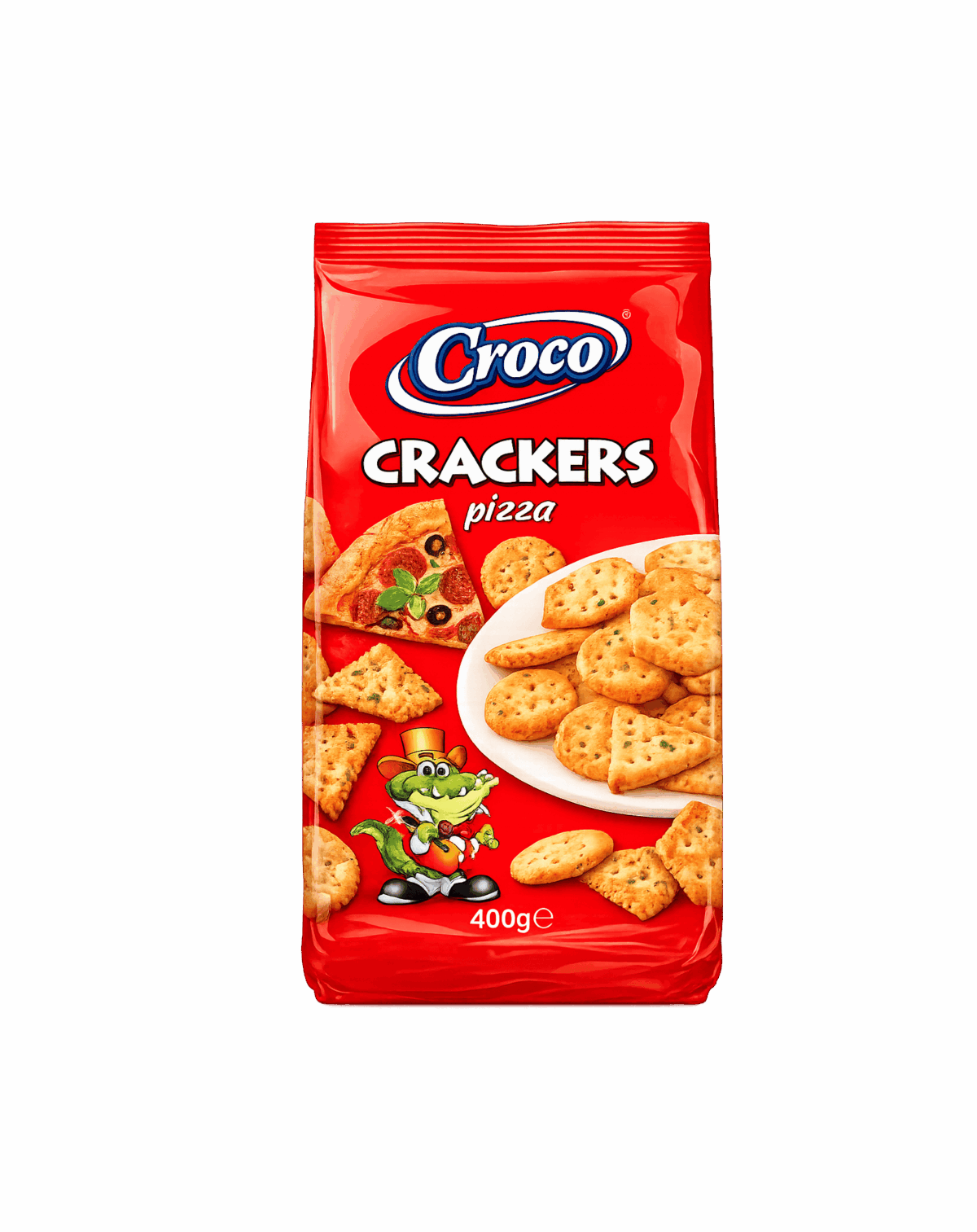 Croco Krakersy o Smaku Pizzy 400 g