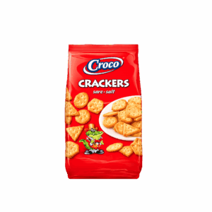 CROCO CRACKERS SALT 100G KRAKERSY SOLONE