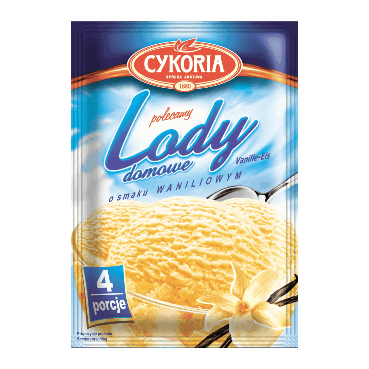 CYKORIA LODY W PROSZKU WANILIOWE 60G