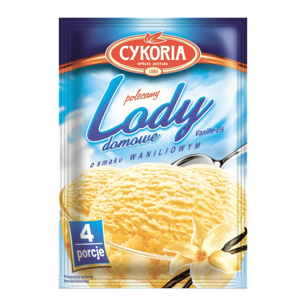 Cykoria Lody Domowe o Smaku Waniliowym 60 g