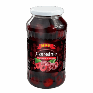 CZEREŚNIE DRYLOWANE W SYROPIE 680G MK