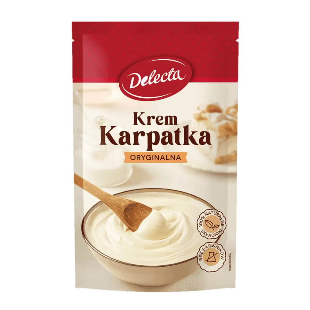 delecta krem karpatka Delecta Krem Karpatka Oryginalna 250 g