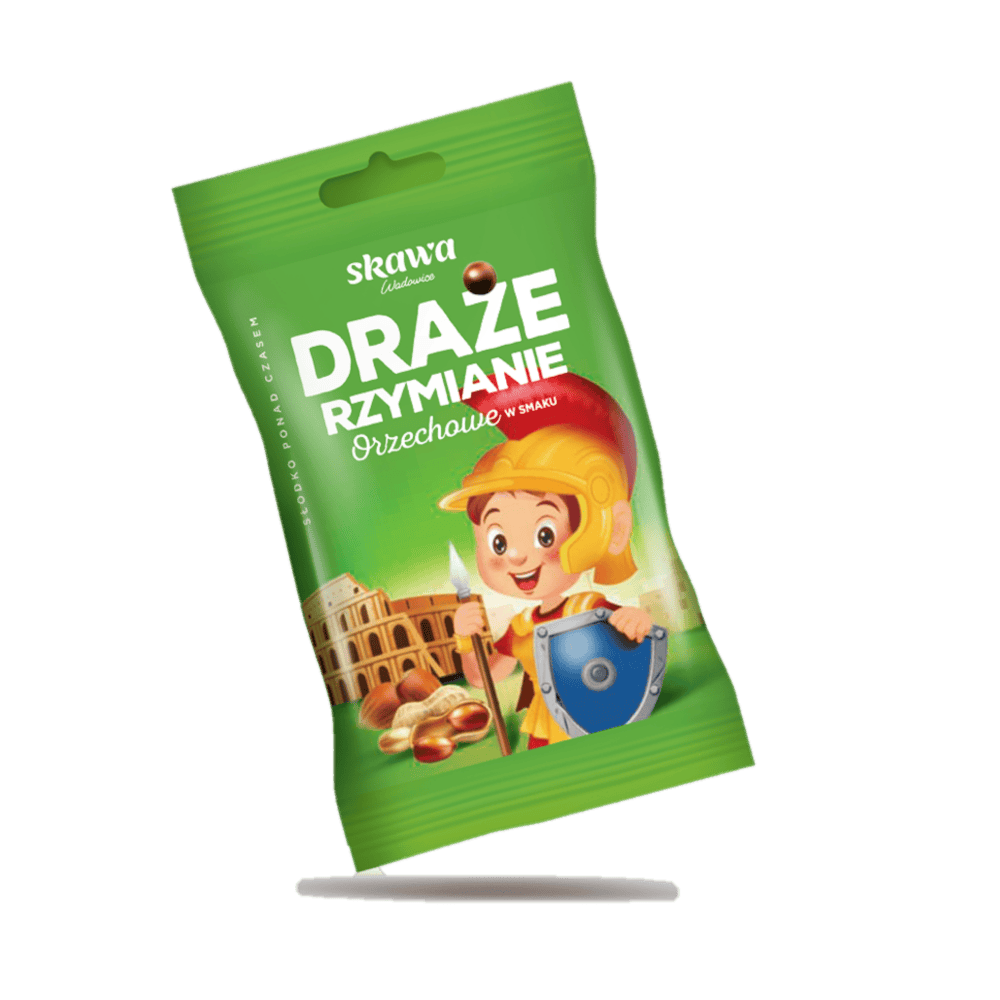 Skawa Draże Rzymianie Orzechowe 70 g