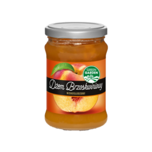 DŻEM GREEN GARDEN BRZOSKWINIOWY NISKOSŁODZONY 280G