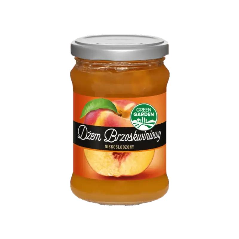 Green Garden Dżem Brzoskwiniowy Niskosłodzony 280 g