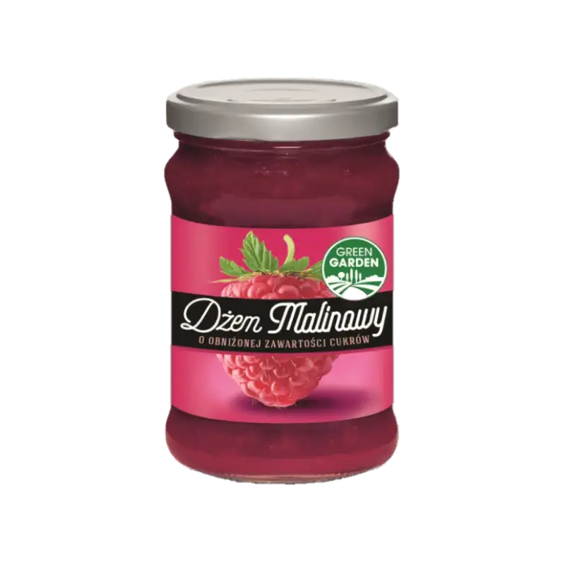 Green Garden Dżem Malinowy Niskosłodzony 280 g