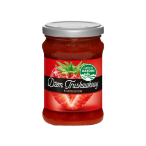 DŻEM GREEN GARDEN TRUSKAWKOWY NISKOSŁODZONY 280G