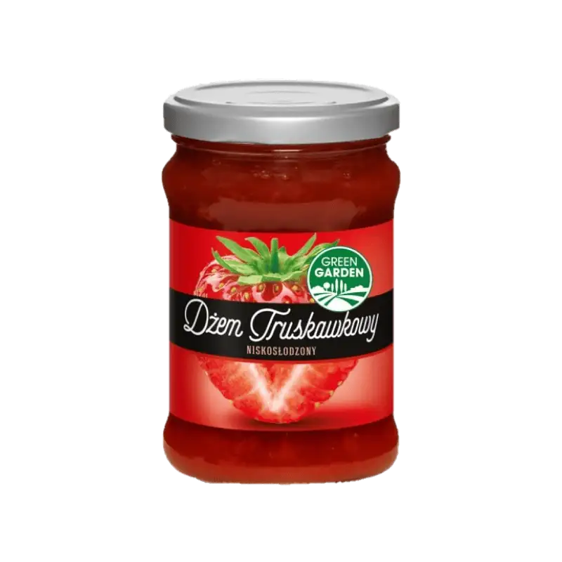 Green Garden Dżem Truskawkowy Niskosłodzony 280 g