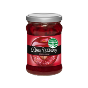 DŻEM GREEN GARDEN WIŚNIOWY NISKOSŁODZONY 280G