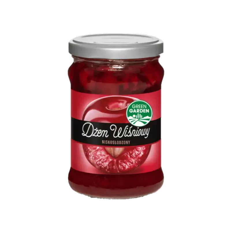 Green Garden Dżem Wiśniowy Niskosłodzony 280 g