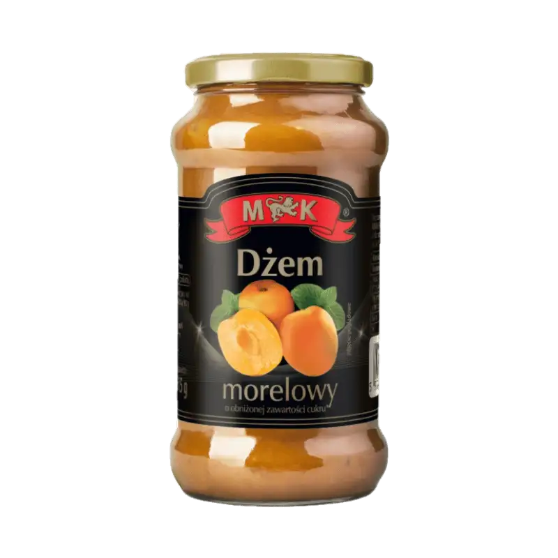 MK Dżem Morelowy o Obniżonej Zawartości Cukru 315 g