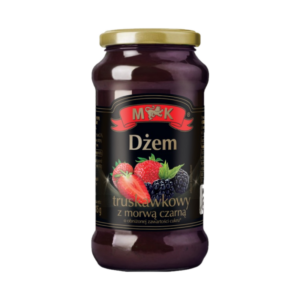 DŻEM MK TRUSKAWKA Z MORWĄ CZARNĄ 315G