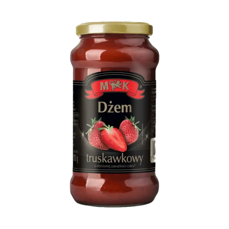 MK Dżem Truskawkowy o Obniżonej Zawartości Cukru 315 g