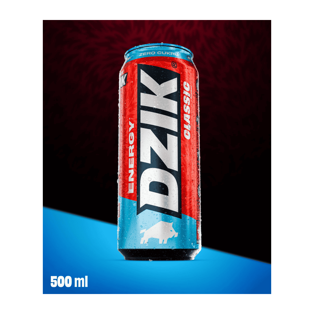 DZIK ENERGY DRINK 500ML CLASSIC