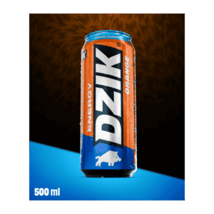 DZIK ENERGY DRINK 500ML ORANGE
