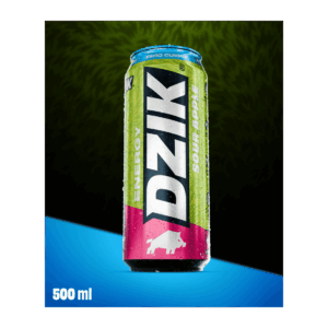 DZIK ENERGY DRINK 500ML SOUR APPLE