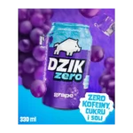 WK DZIK Zero Grape Napój Gazowany 330 ml