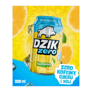 DZIK NAPÓJ 330ML LEMON BEZ CUKRU I KOFEINY