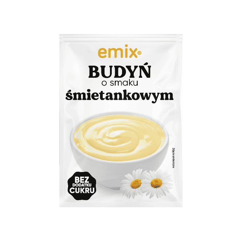 EMIX BUDYŃ ŚMIETANKOWY BEZ CUKRU 40G