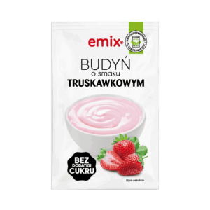 EMIX BUDYŃ TRUSKAWKOWY BEZ CUKRU 40G