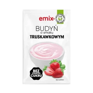 Emix Budyń o Smaku Truskawkowym 40 g