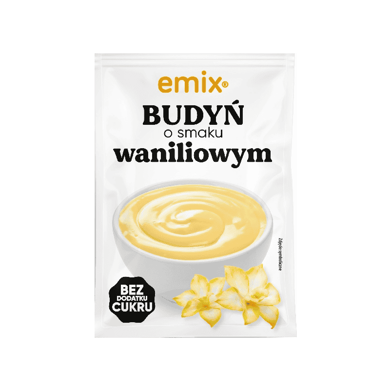 EMIX BUDYŃ WANILIOWY BEZ CUKRU 40G
