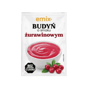 EMIX BUDYŃ ŻURAWINOWY BEZ CUKRU 40G