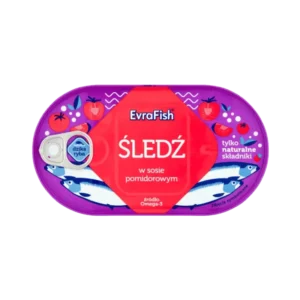 EvraFish Śledź w Sosie Pomidorowym 170 g