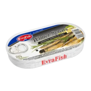 EvraFish Szprot Podwędzany w Oleju 170 g