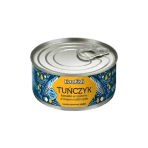EvraFish Tuńczyk Kawałki w Oleju Roślinnym 170 g
