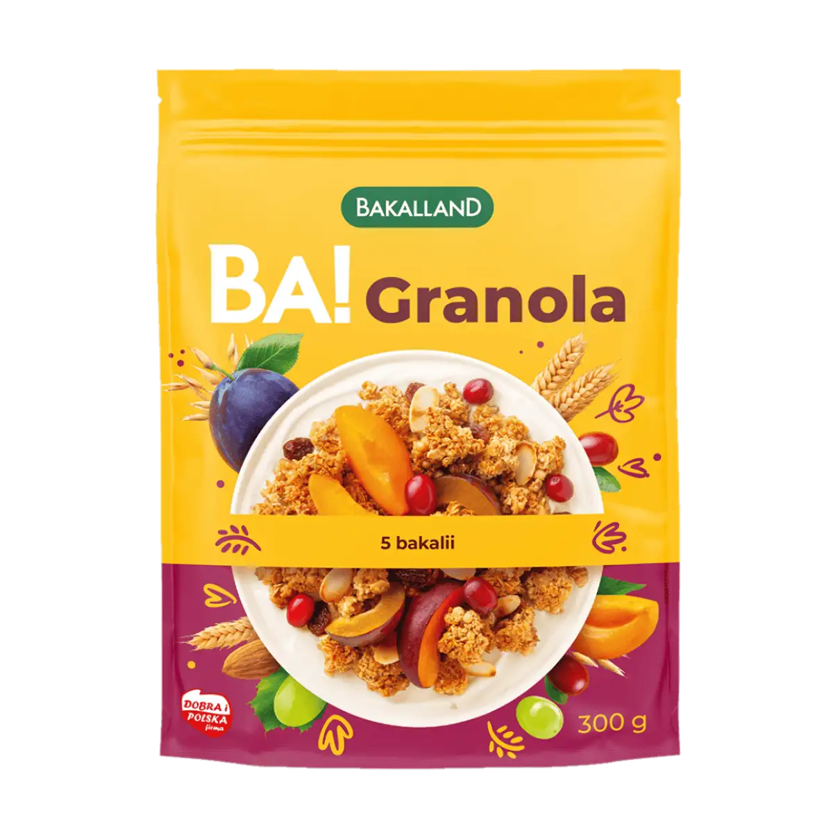 Bakalland BA! Granola 5 Bakalii 300 g