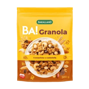 Bakalland BA! Granola 5 Orzechów z Czekoladą 300 g