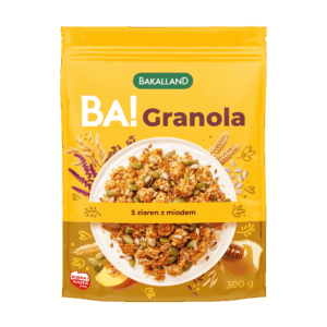 GRANOLA BA! 5 ZIAREN I MIÓD 300G BAKALLAND