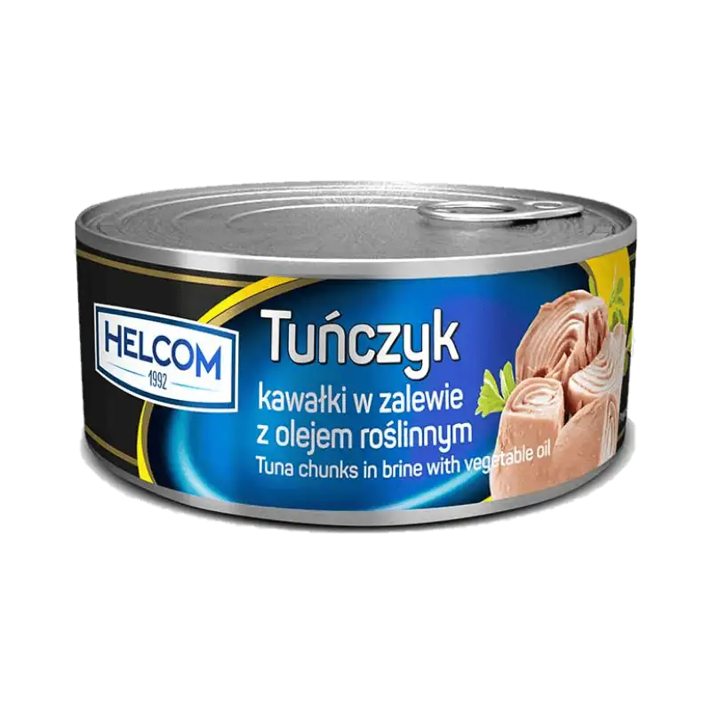 Helcom Tuńczyk Kawałki w Oleju 170 g