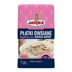 Janex Płatki Owsiane Błyskawiczne 400 g