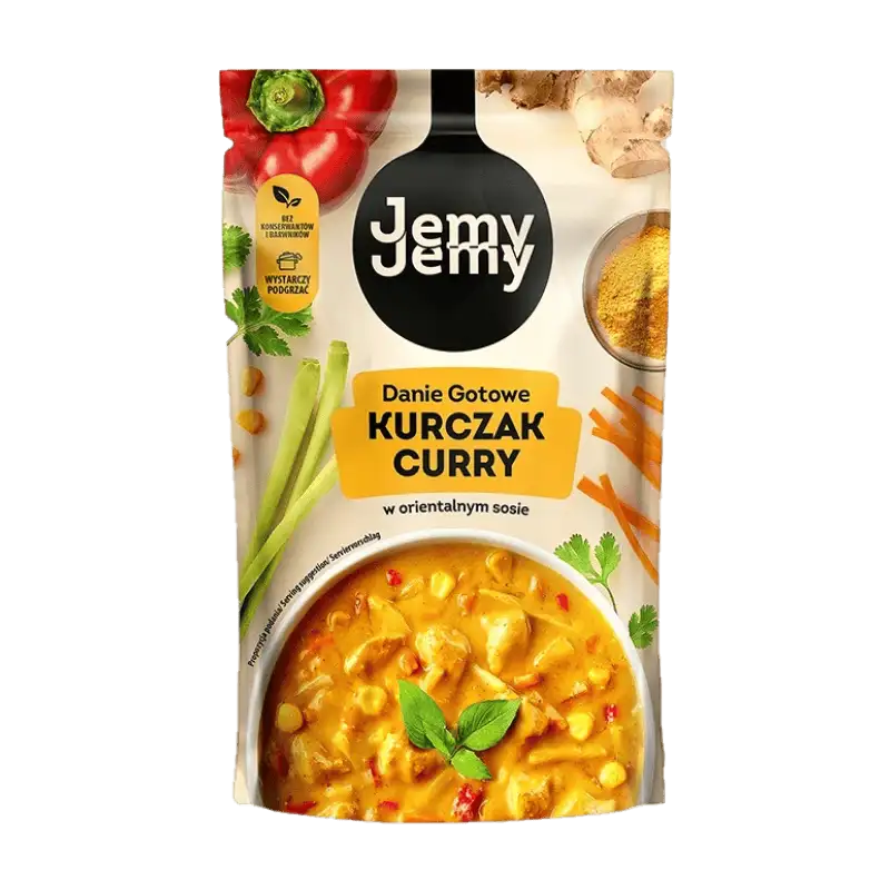 JemyJemy Kurczak Curry w Orientalnym Sosie 360 g