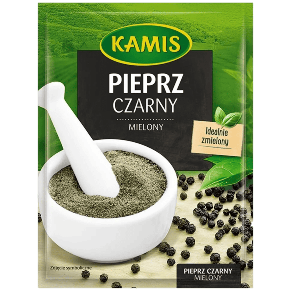 Kamis Pieprz Czarny Mielony 16 g