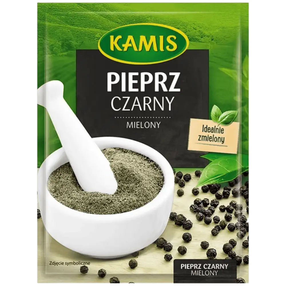 Kamis Pieprz Czarny Mielony 16 g