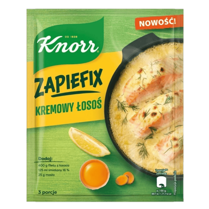 Knorr ZapieFIX Kremowy Łosoś 35 g