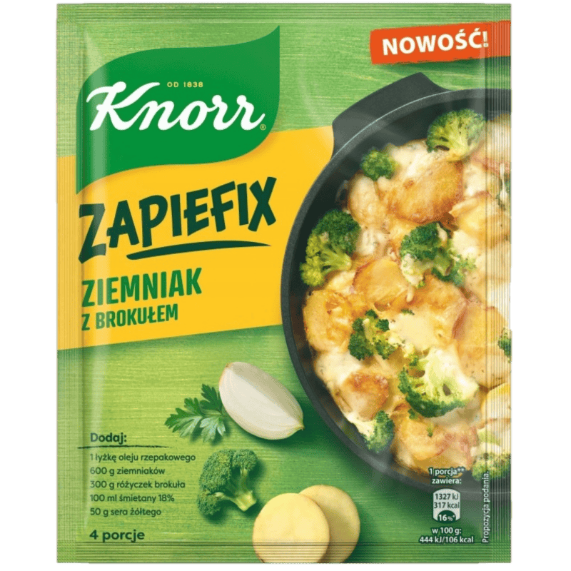 Knorr ZapieFIX Ziemniaki z Brokułem 33 g