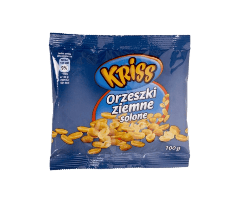 ORZESZKI ZIEMNE SOLONE 100G KRISS