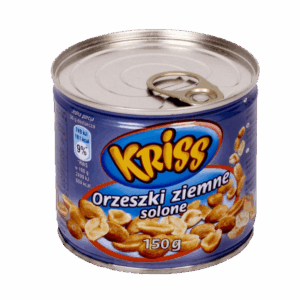 ORZESZKI ZIEMNE SOLONE 150G KRISS PUSZKA