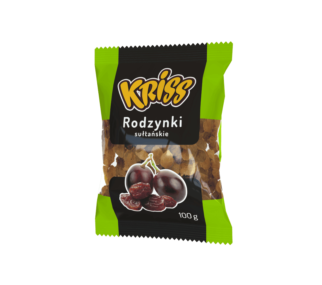 RODZYNKI 100G SUŁTAŃSKIE KRISS