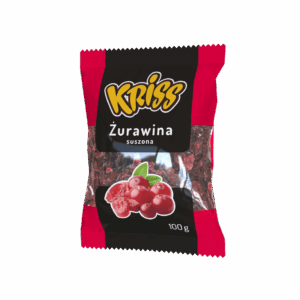 ŻURAWINA SUSZONA 100G KRISS