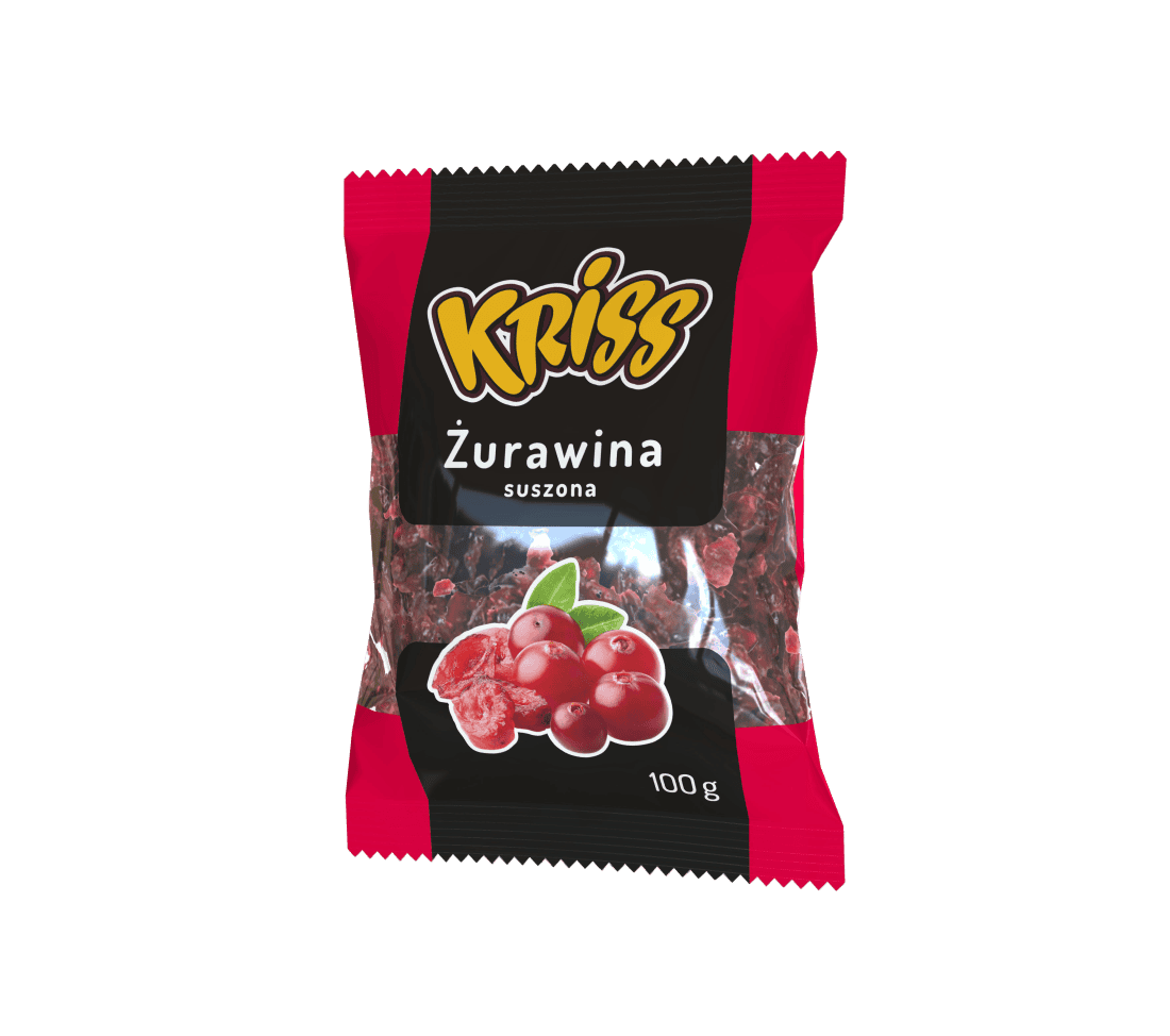 ŻURAWINA SUSZONA 100G KRISS